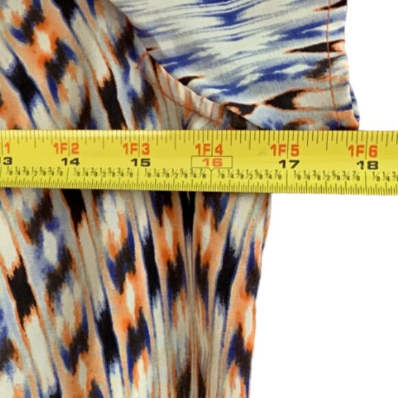 NEW Anthropologie Silk Dress Cocktail Sleeves Geometric Multi Size XS Greylin - Picture 10 of 15